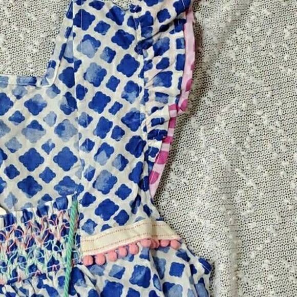 Matilda Jane Adventure Begins Wandering Waters Top Women's MEDIUM NWT - Picture 5 of 15